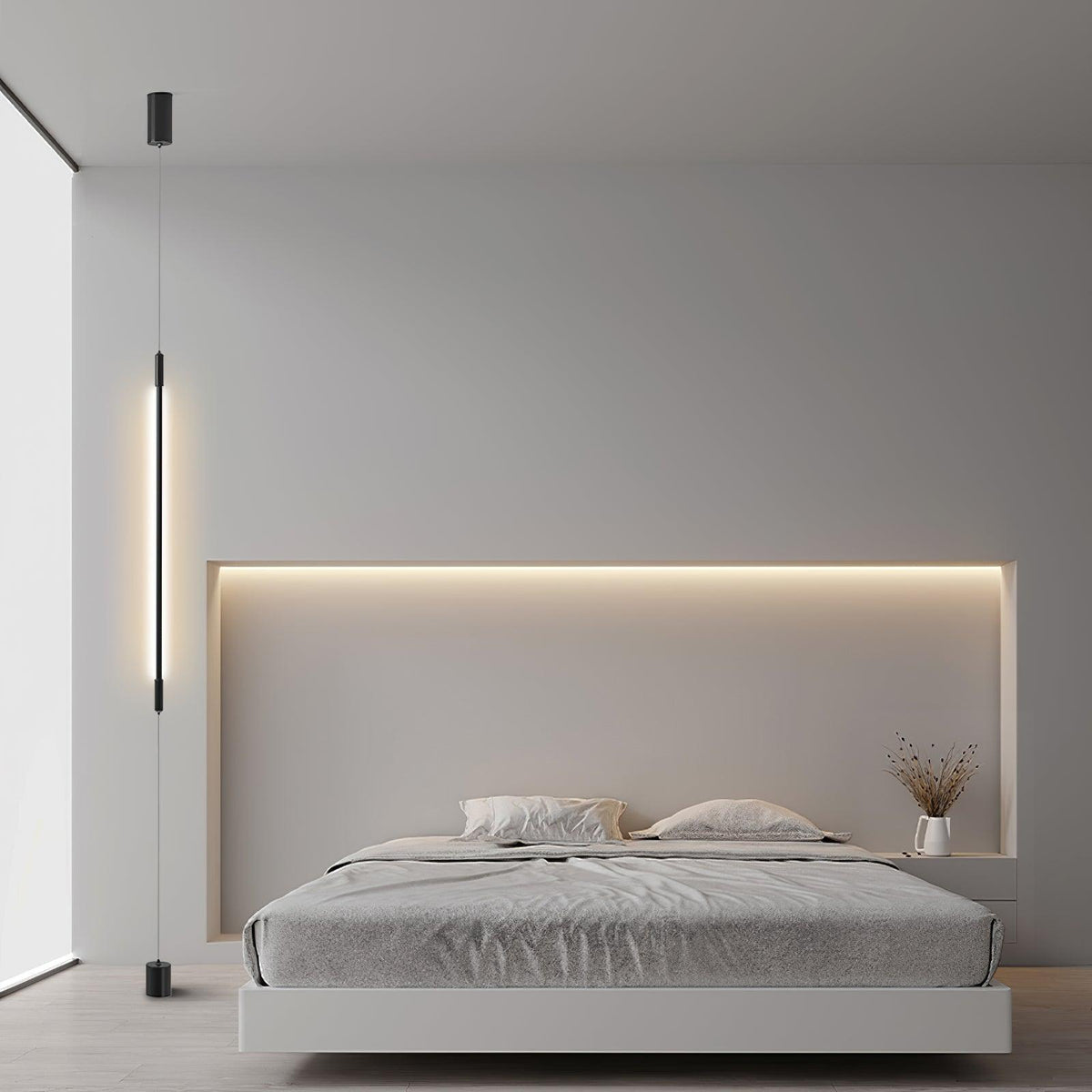 Slim line Cabinet Stand Lamp Floor lamp