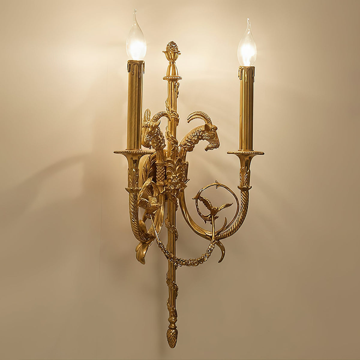 Sociapailis Brass Wall Lamp