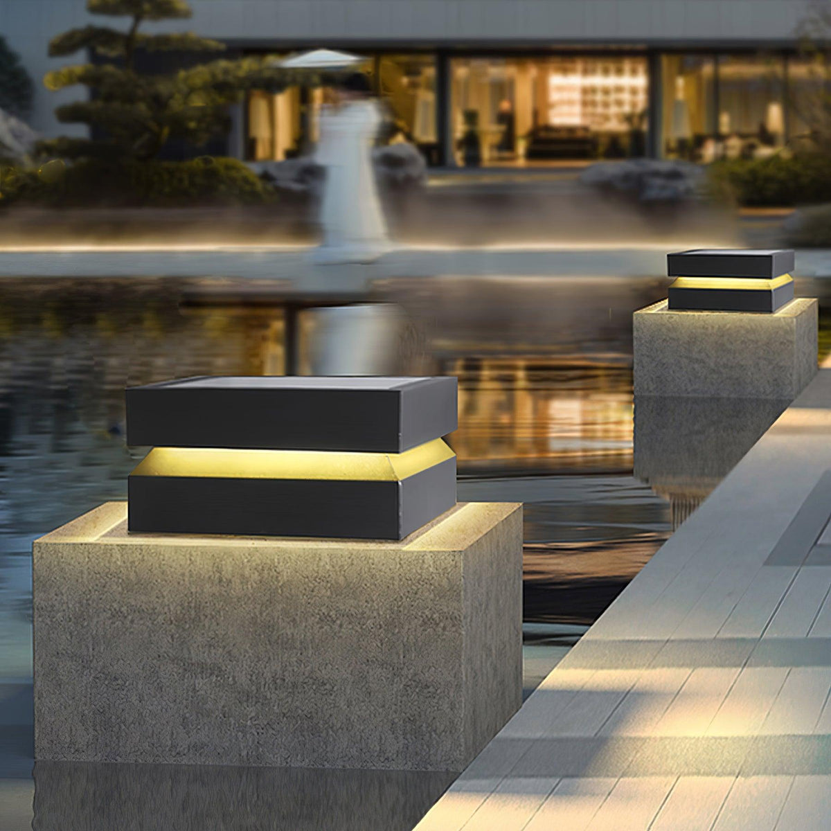 Solaris Square Post Light Table lamp