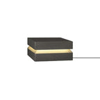 Square Post Outdoor Light L 9.8″ x W 9.8″ x H 5.9″ / L 25cm x W 25cm x H 15cm / Model A: Wired Version / Warm Light