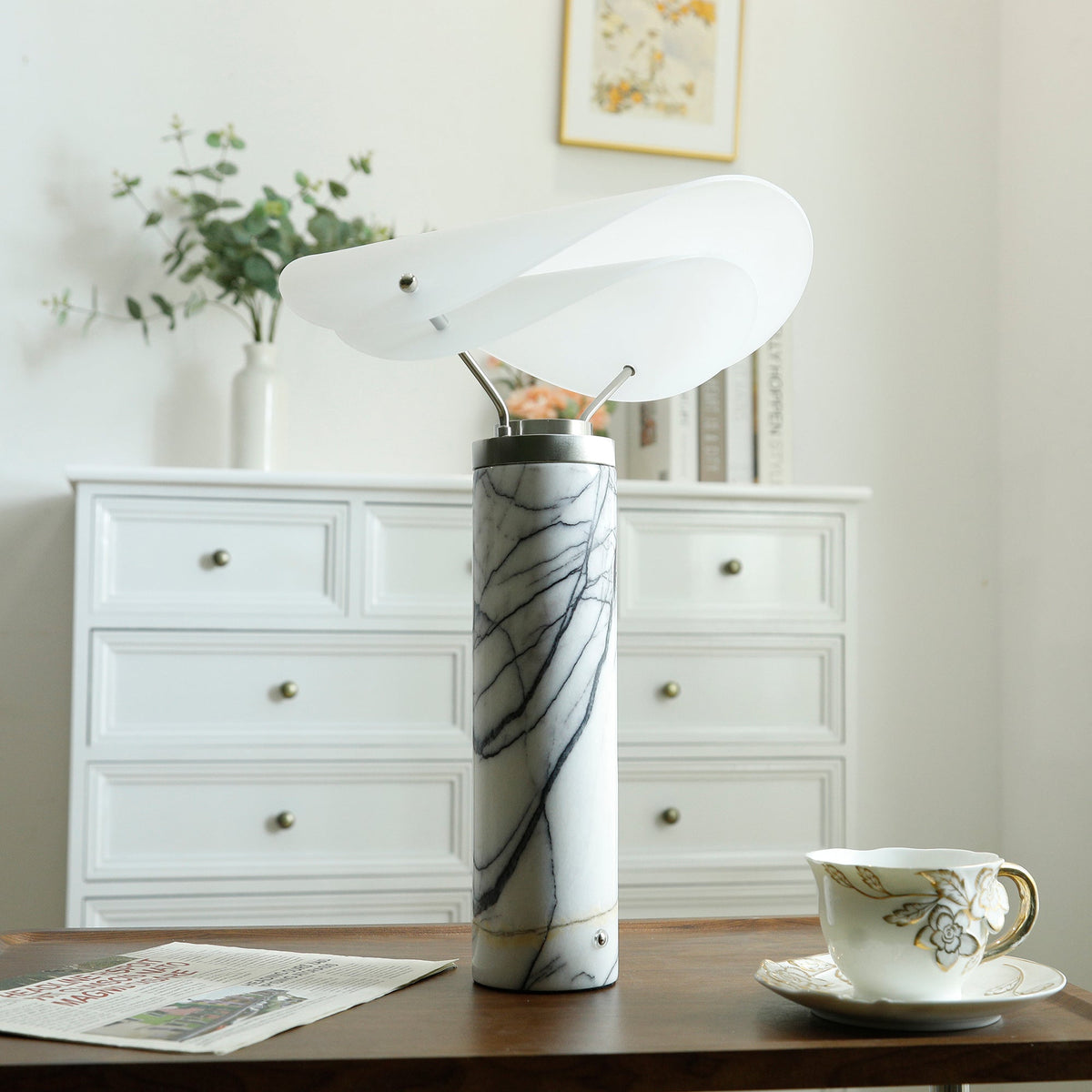 Sompex Marble Table Lamp