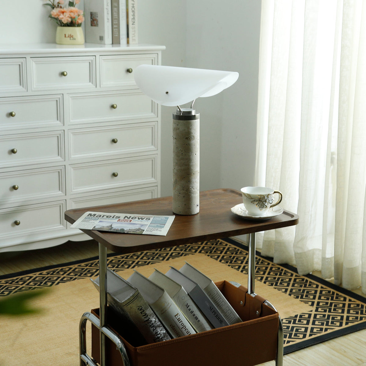 Sompex Marble Table Lamp