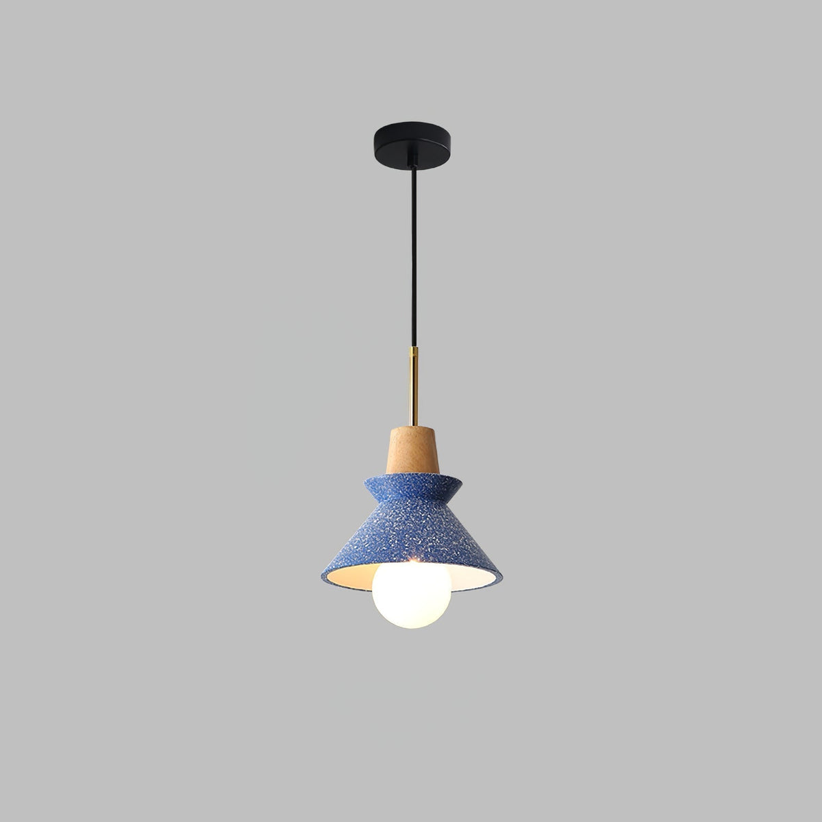 Space Pendant Lamp ? 8.6″ x H 12.9″/ Dia 22cm x H 33cm / Space Stone Blue Pendant light