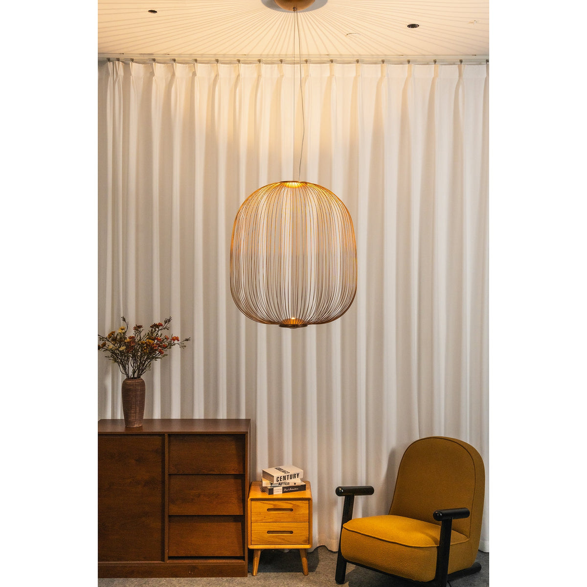 Spokes Cage Pendant Lamp