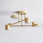 Sputnik Ceiling Light ? 22.4″ x H 9.8″ / Dia 57cm x H 25cm / Gold / Warm light Ceiling lamp