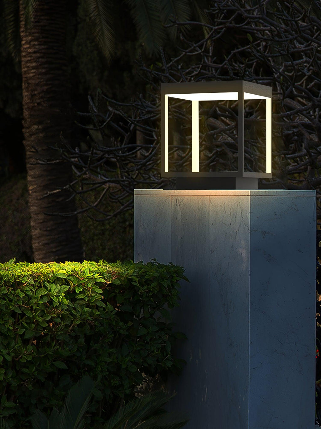 Square Frame Post Outdoor Light Table lamp