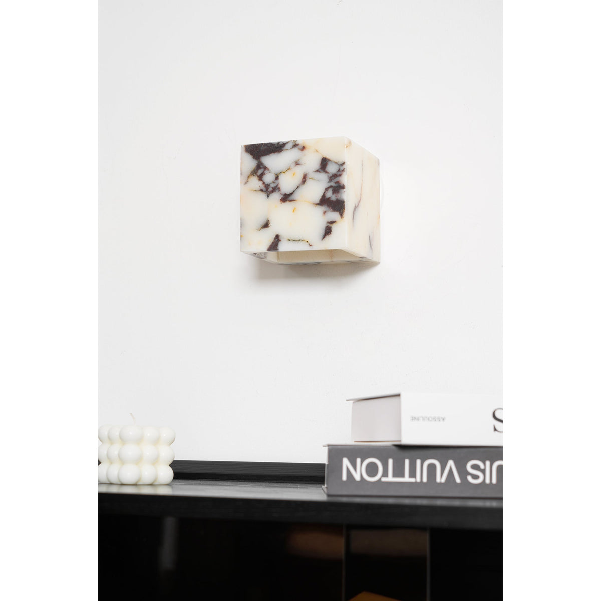 Square Marble Wall Lamp