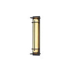 Square Outdoor Wall Light L 4.7″ x W 6.3″ x H 19.7″ / L 12cm x W 16cm x H 50cm / Black & White / Warm Light Wall lamp