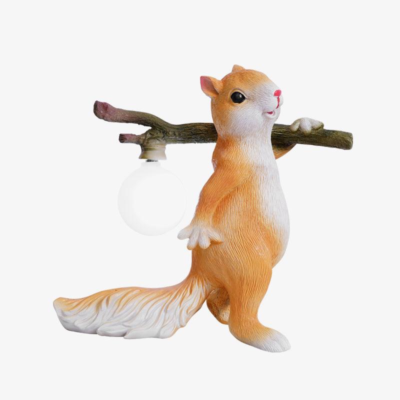 Squirrel Table Lamp ∅ 9.8″ x H 9.8″ / Dia 25cm x H 25cm / US Plug Table lamp