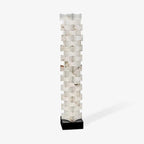 Stacked Alabaster Squares Floor Lamp Floor lamp