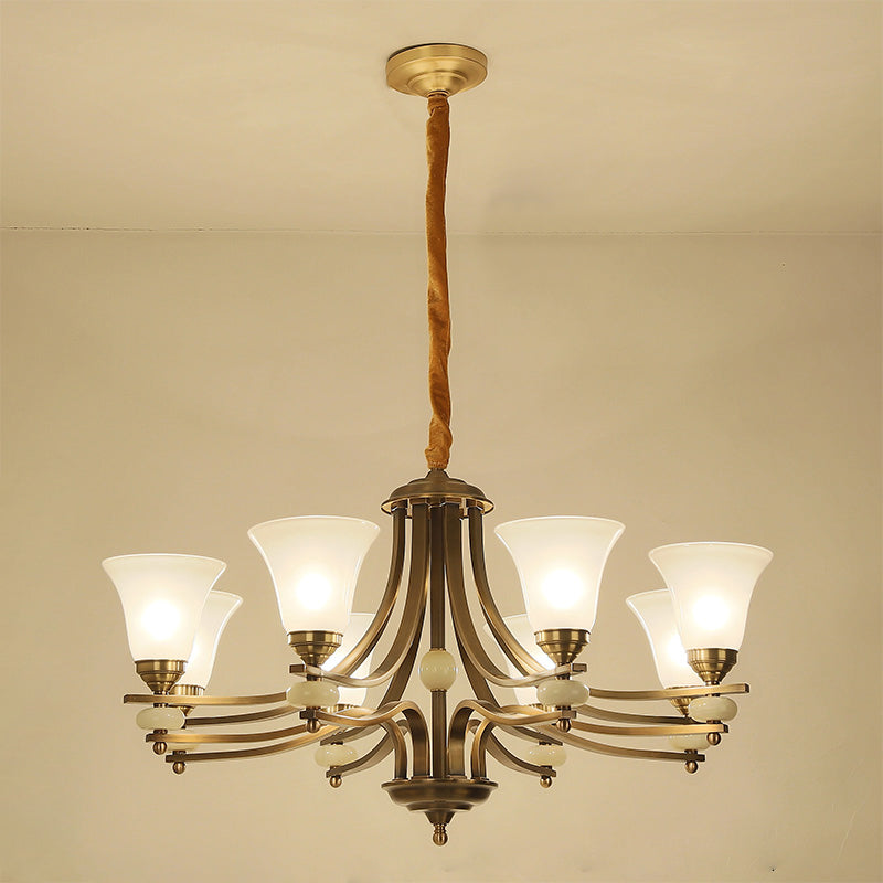 Stanford Glass Chandelier