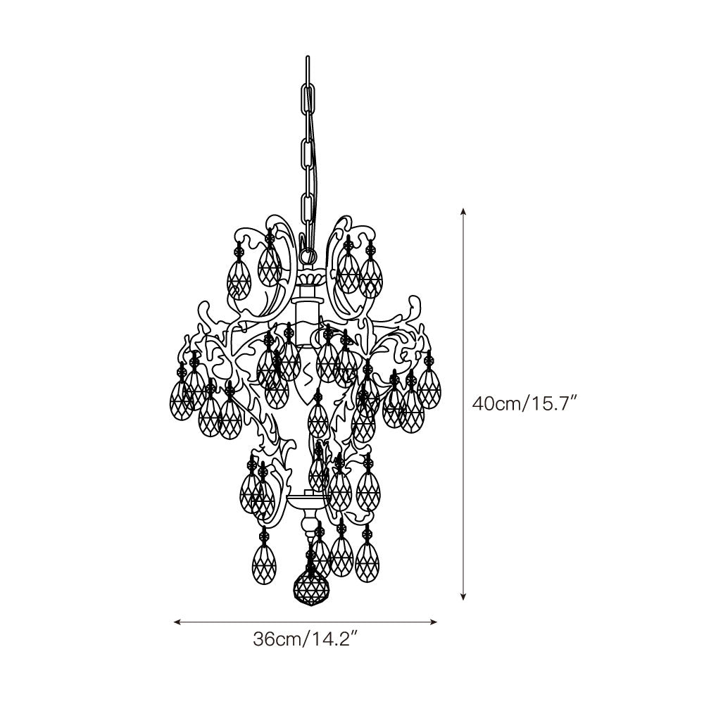 Stars Tears Chandelier