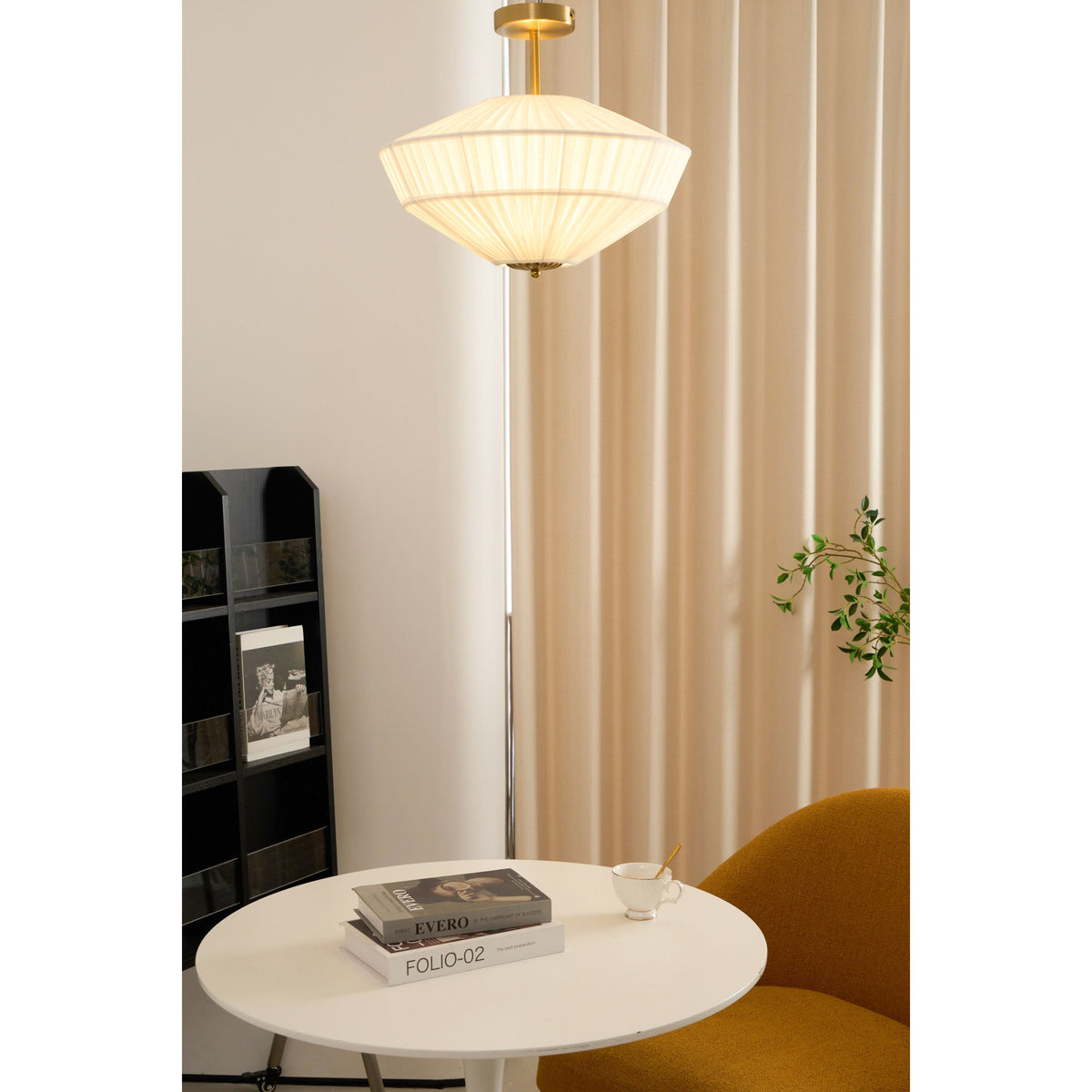 Stefanie Pleated Ceiling Lamp