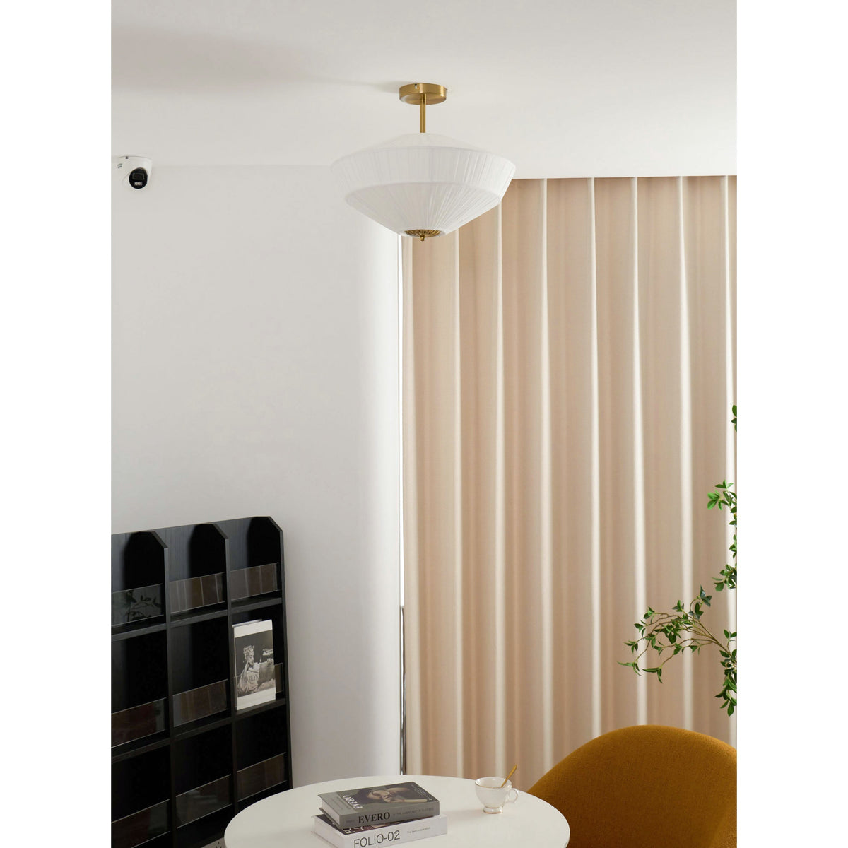 Stefanie Pleated Ceiling Lamp