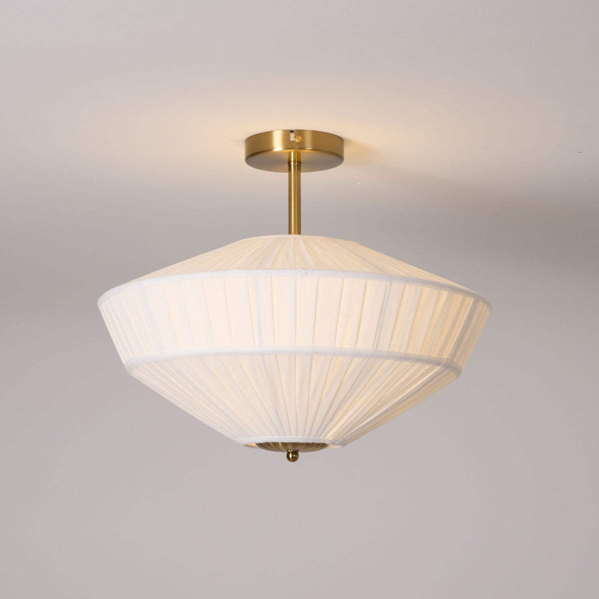 Stefanie Pleated Ceiling Lamp