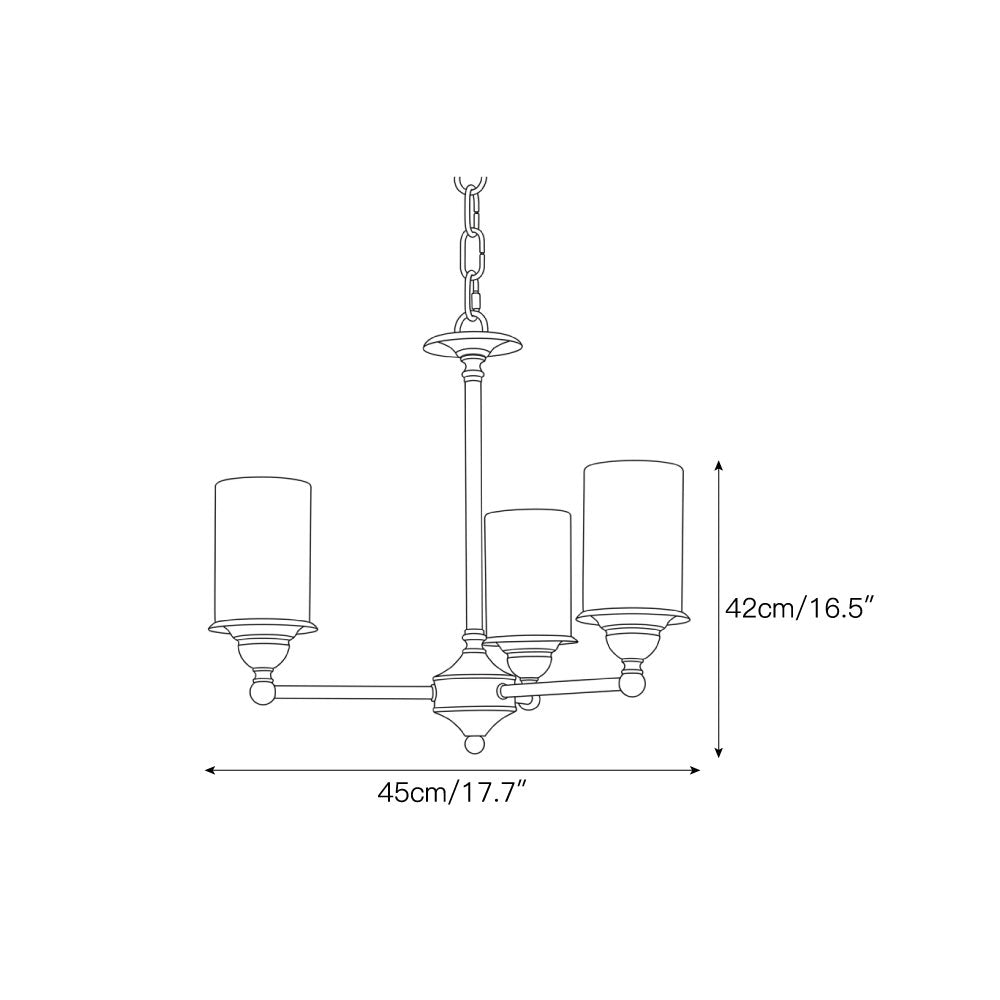 Stratton Alabaster Chandelier