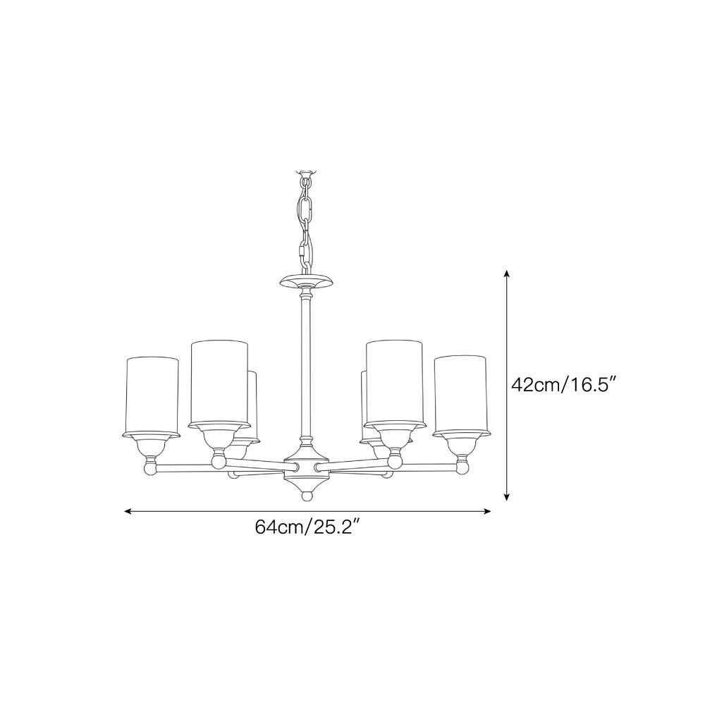 Stratton Alabaster Chandelier