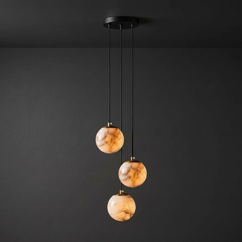 Sultana Alabaster Cluster Chandelier