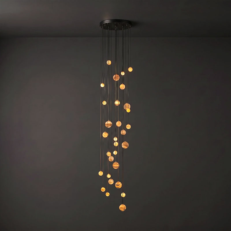 Sultana Alabaster Cluster Chandelier