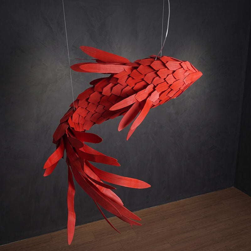 Swirl Koi Chandelier