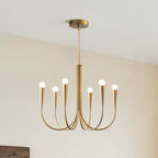 Swoop Arm Chandelier Chandelier