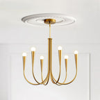 Swoop Arm Chandelier Chandelier