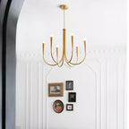 Swoop Arm Chandelier Chandelier