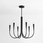 Swoop Arm Chandelier Chandelier