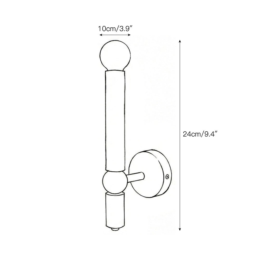 Taylor Brass Wall Lamp