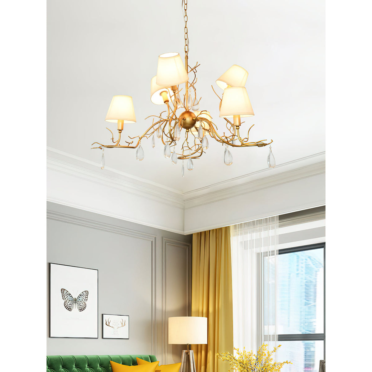 Tendril Chandelier