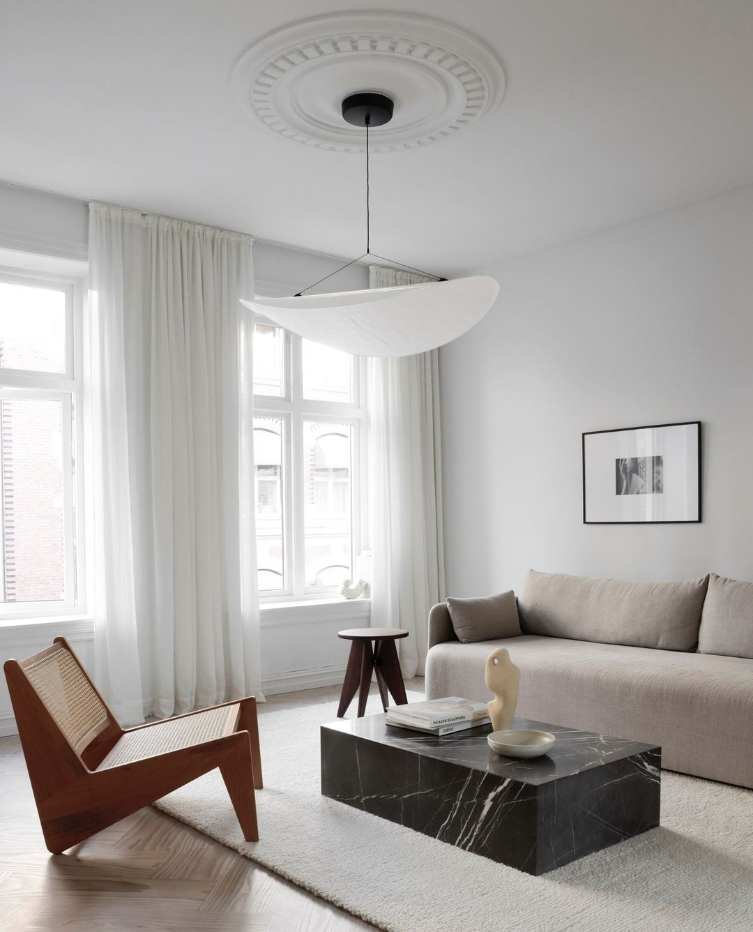 Tense Dupont Paper Pendant Lamp