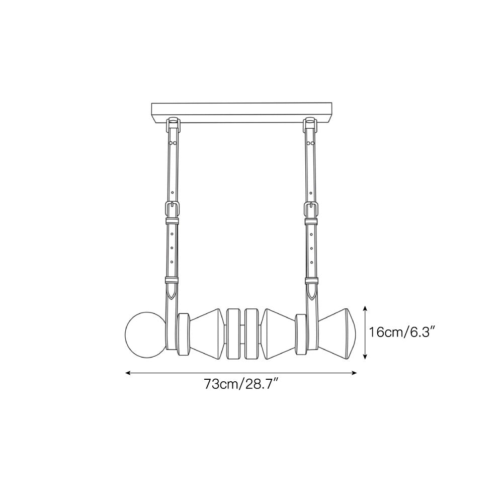 Tervaine Alabaster Chandelier