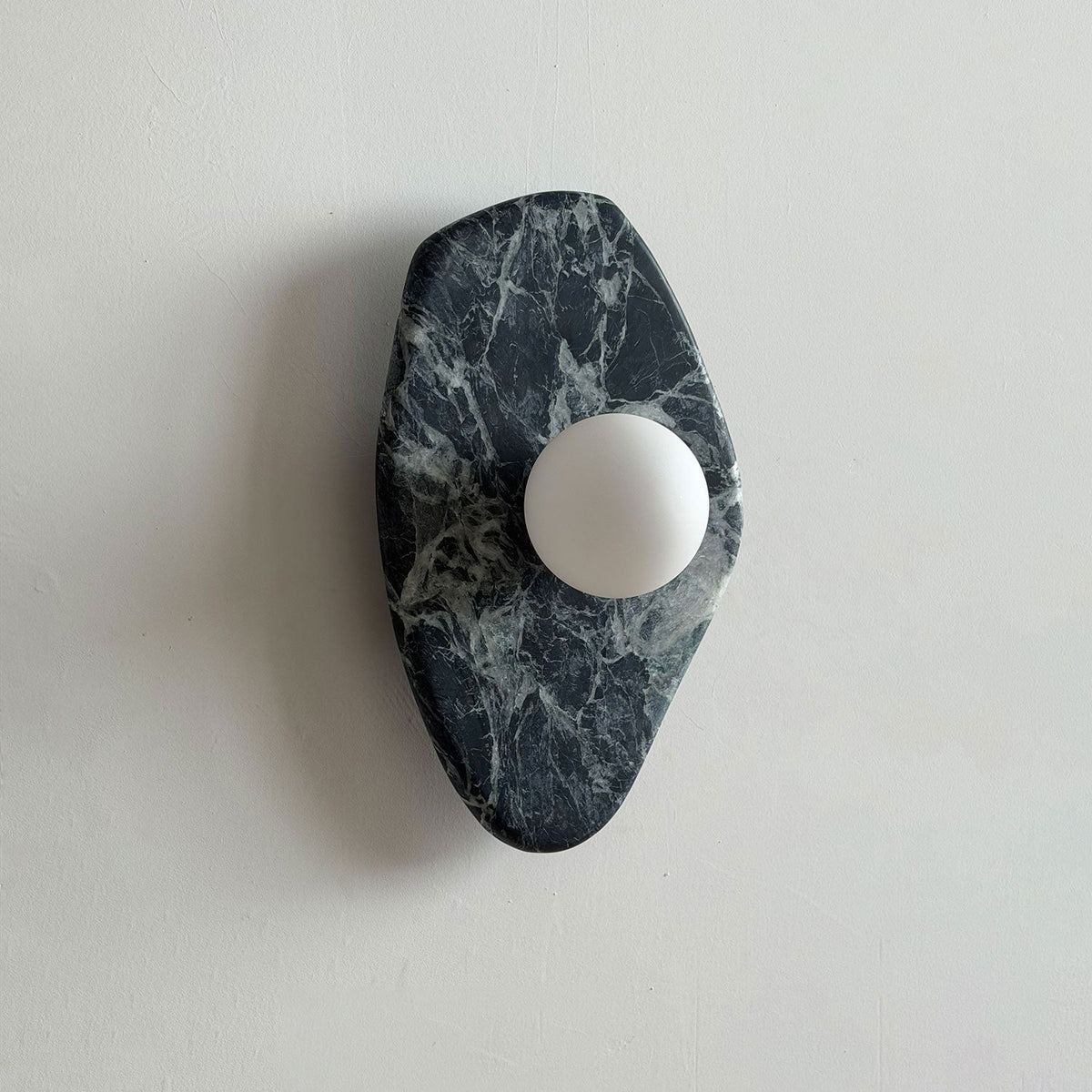 Textured Marble Wall Lamp