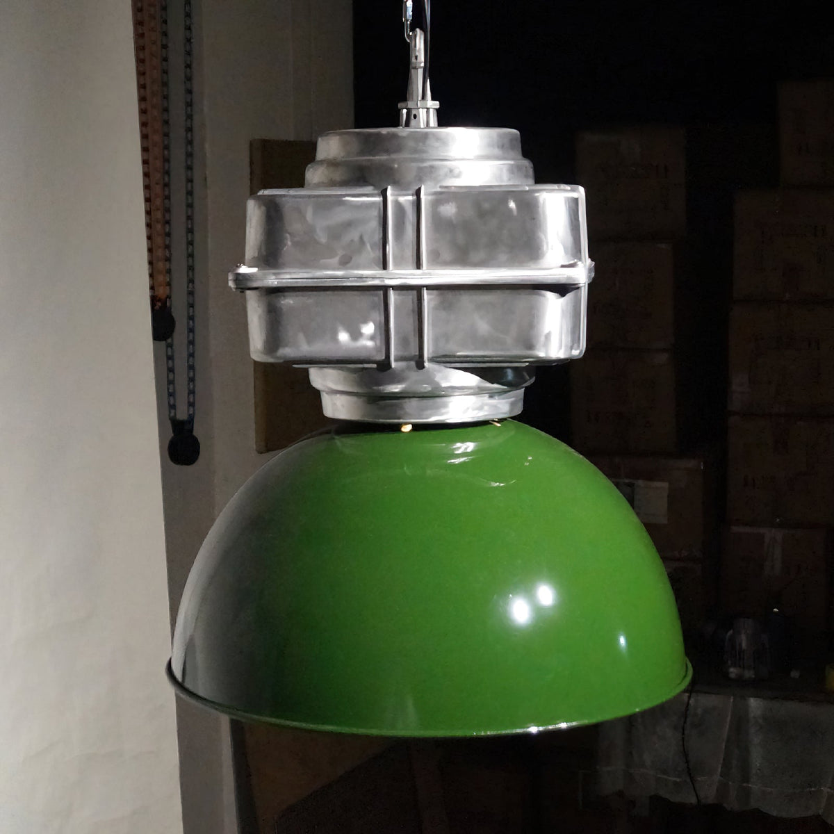 Thorlux Green Swag Light