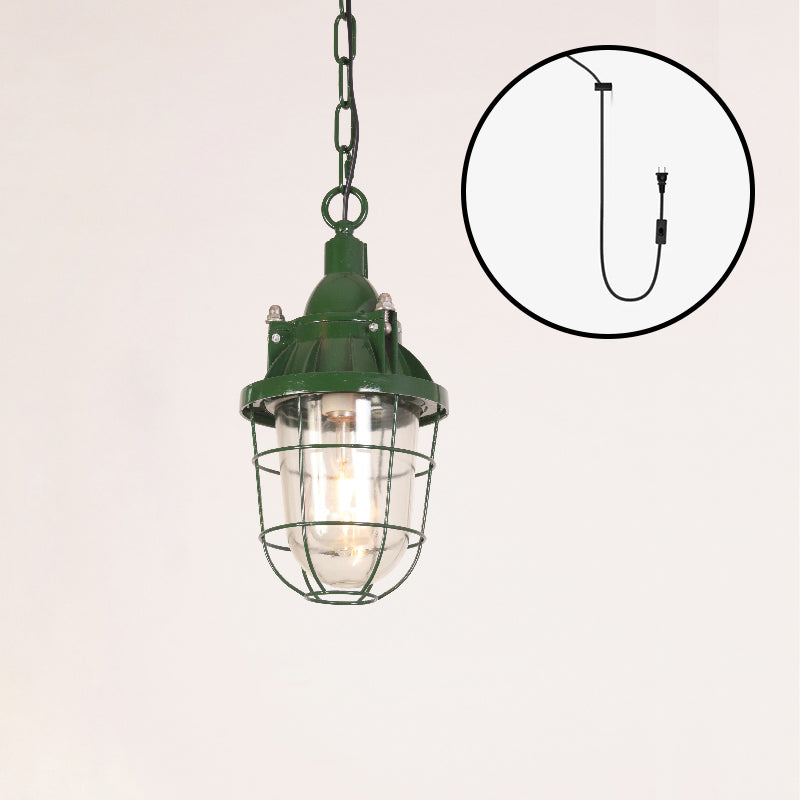 Thorlux Green Swag Light