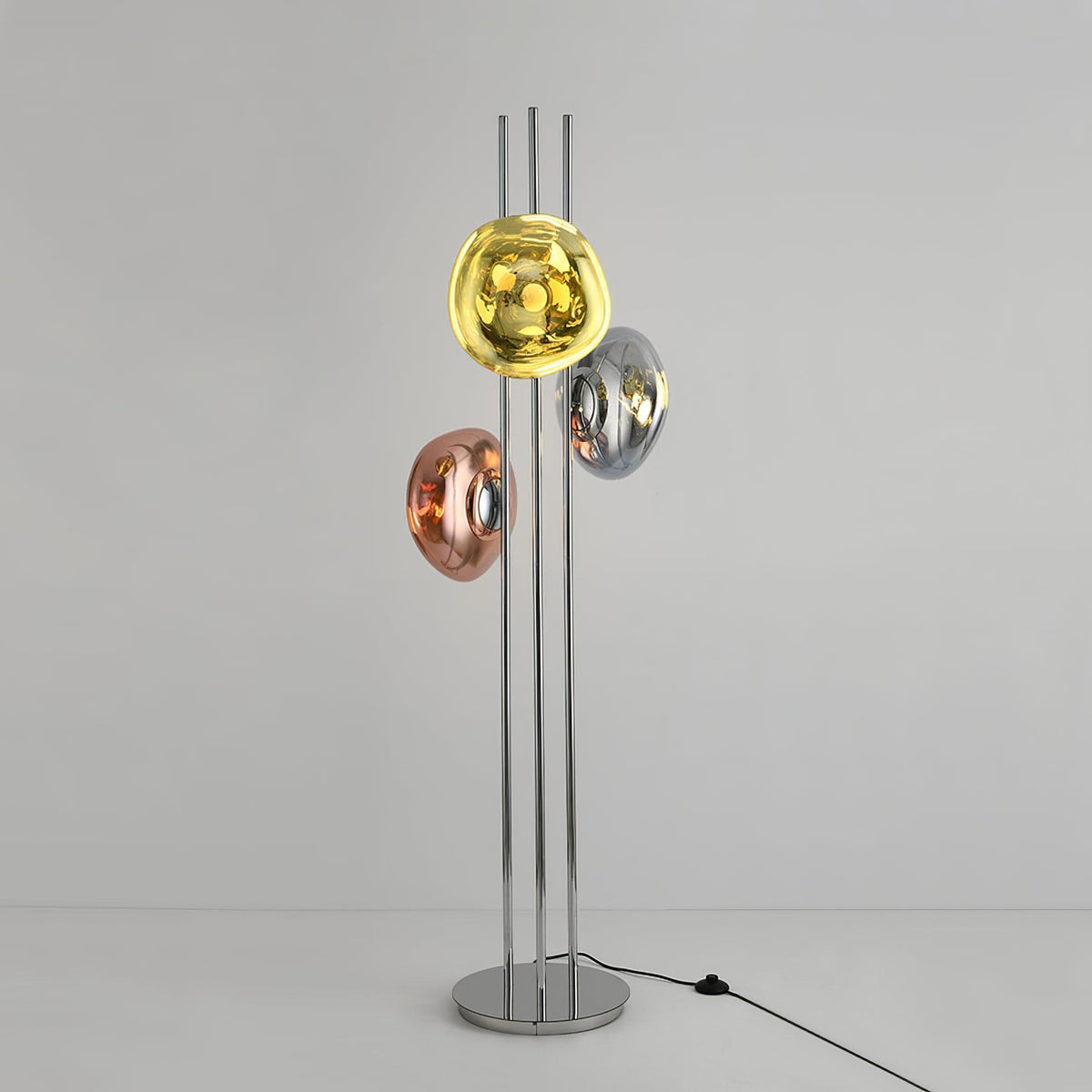 Three Lava Glass Floor Lamp Floor lamp