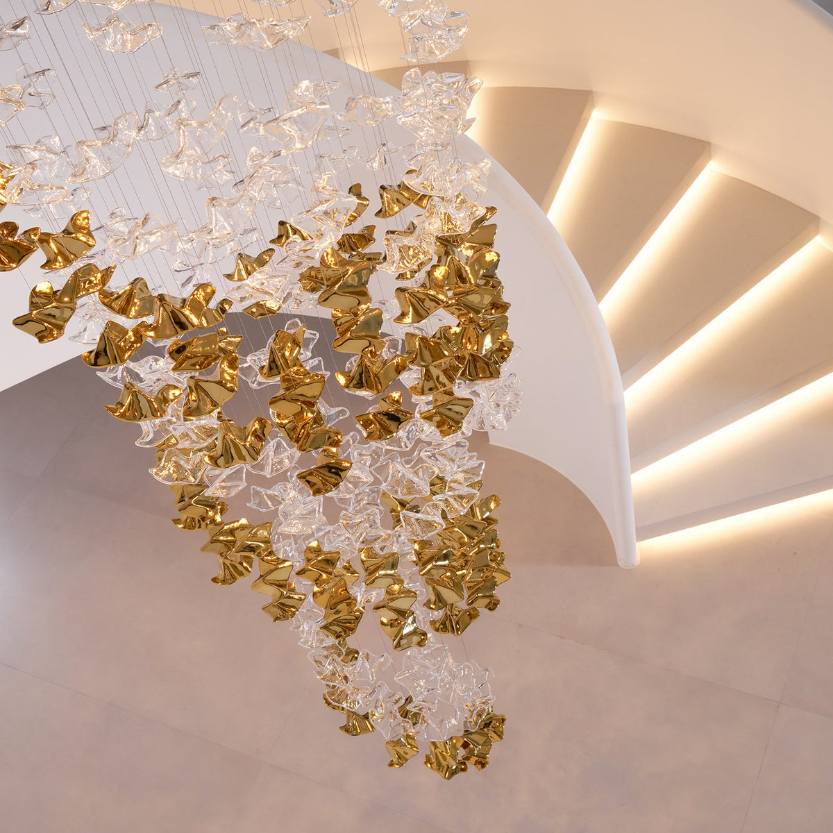 Tidal Art Glass Chandelier