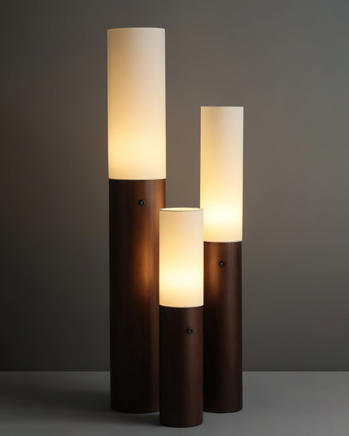 Timber Column Floor Lamp Floor lamp