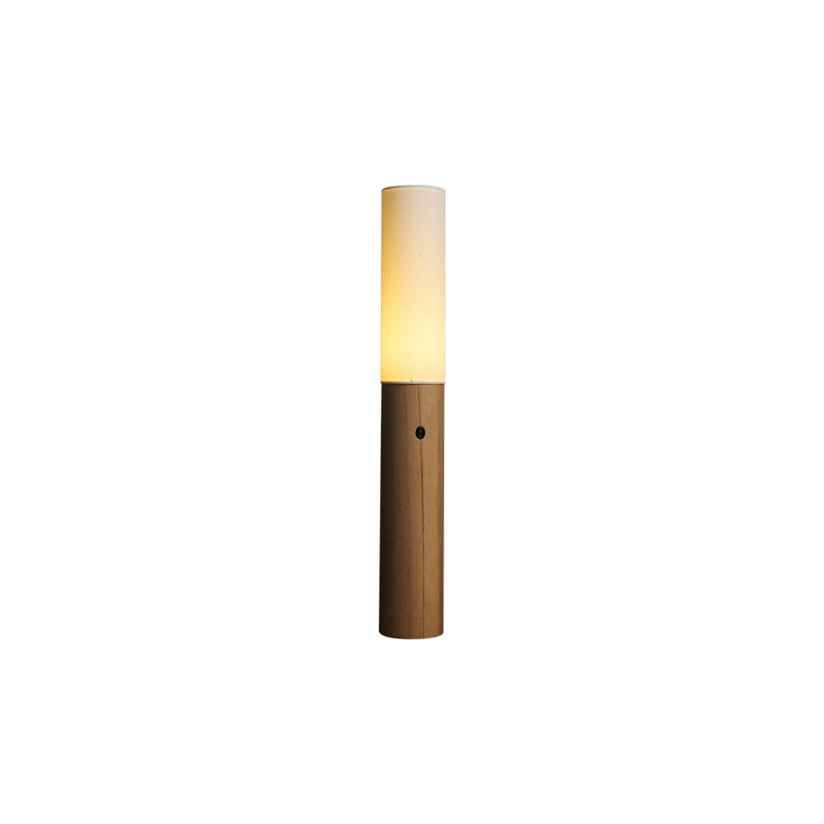 Timber Column Floor Lamp ∅ 4.3″ x H 31.5″ / Wood Color Floor lamp