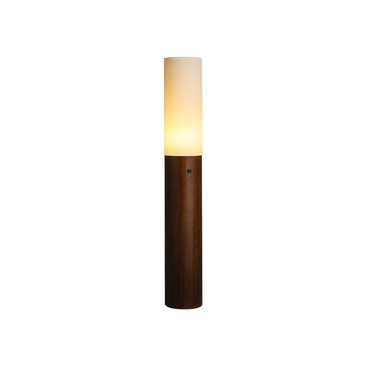 Timber Column Floor Lamp ∅ 5.9″ x H 39.4″ / Walnut Color Floor lamp