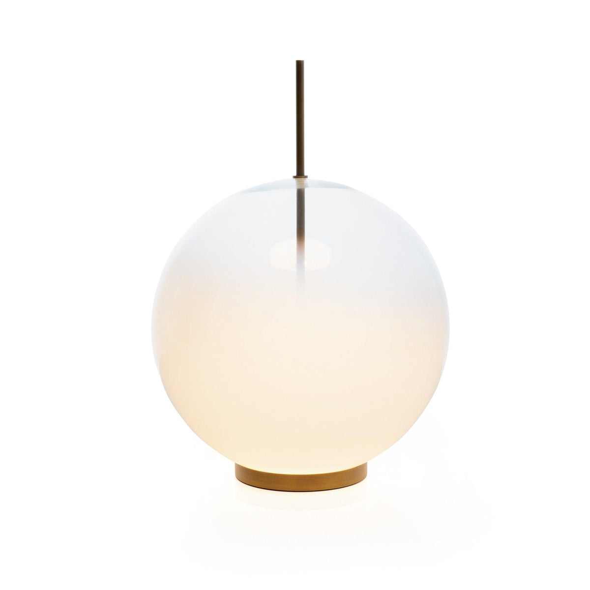 Tindari Glass Table Lamp ∅ 7.9″ x H 11.1″ / Dia 20cm x H 28cm / Transparent / US Plug Table lamp