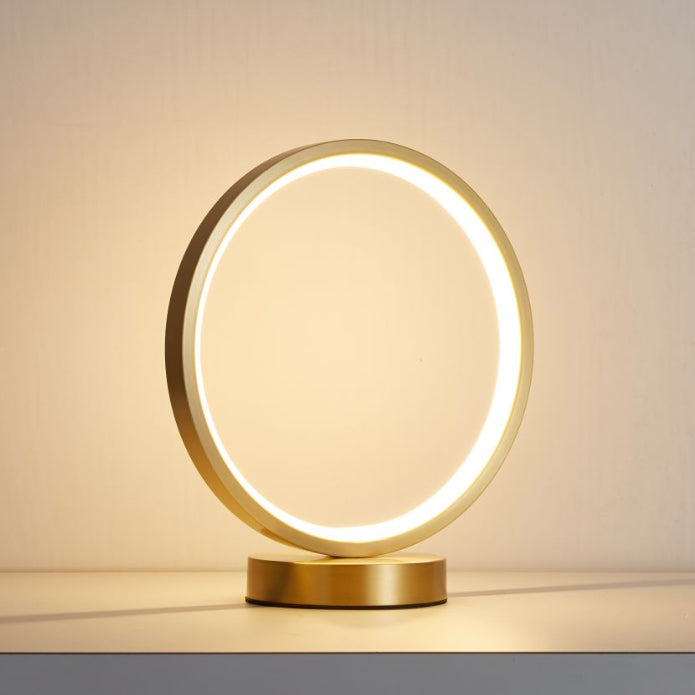 Tivoli Table Lamp ∅ 9.8″ x H 10.6″ / 25cm x H 27cm / Brass / Three-Color Changing Light Table lamp