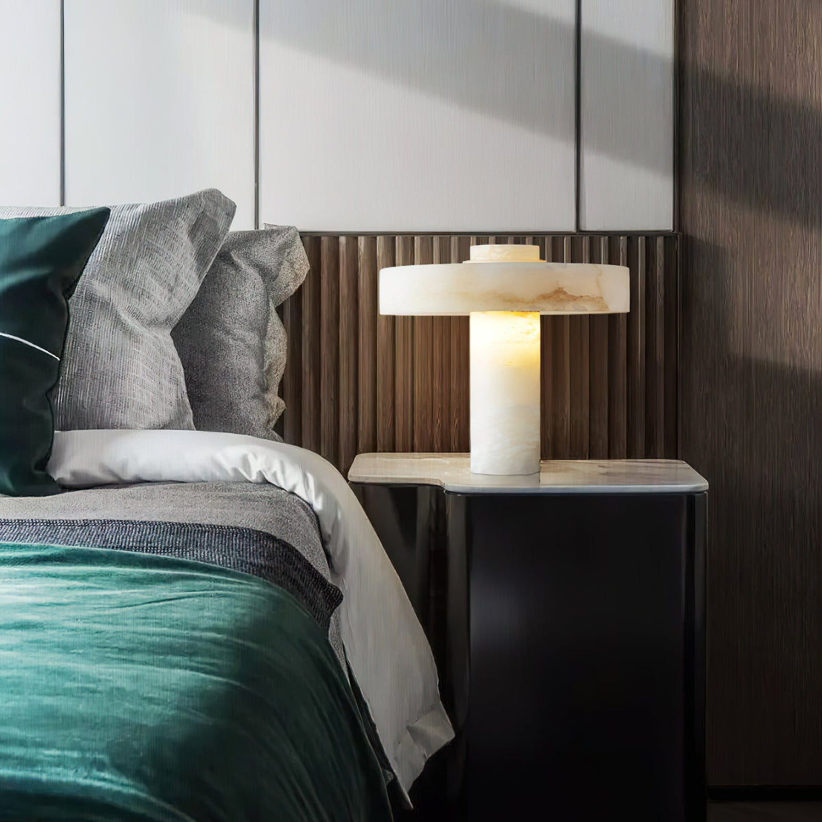Tramonto Alabaster Table Lamp