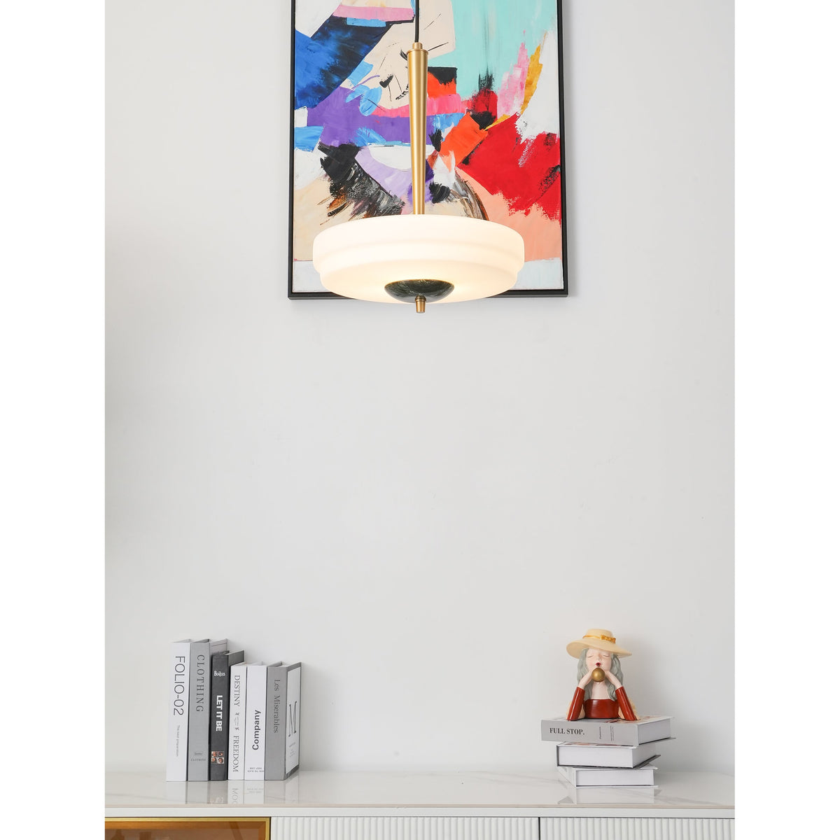 Trave Alabaster Pendant Lamp