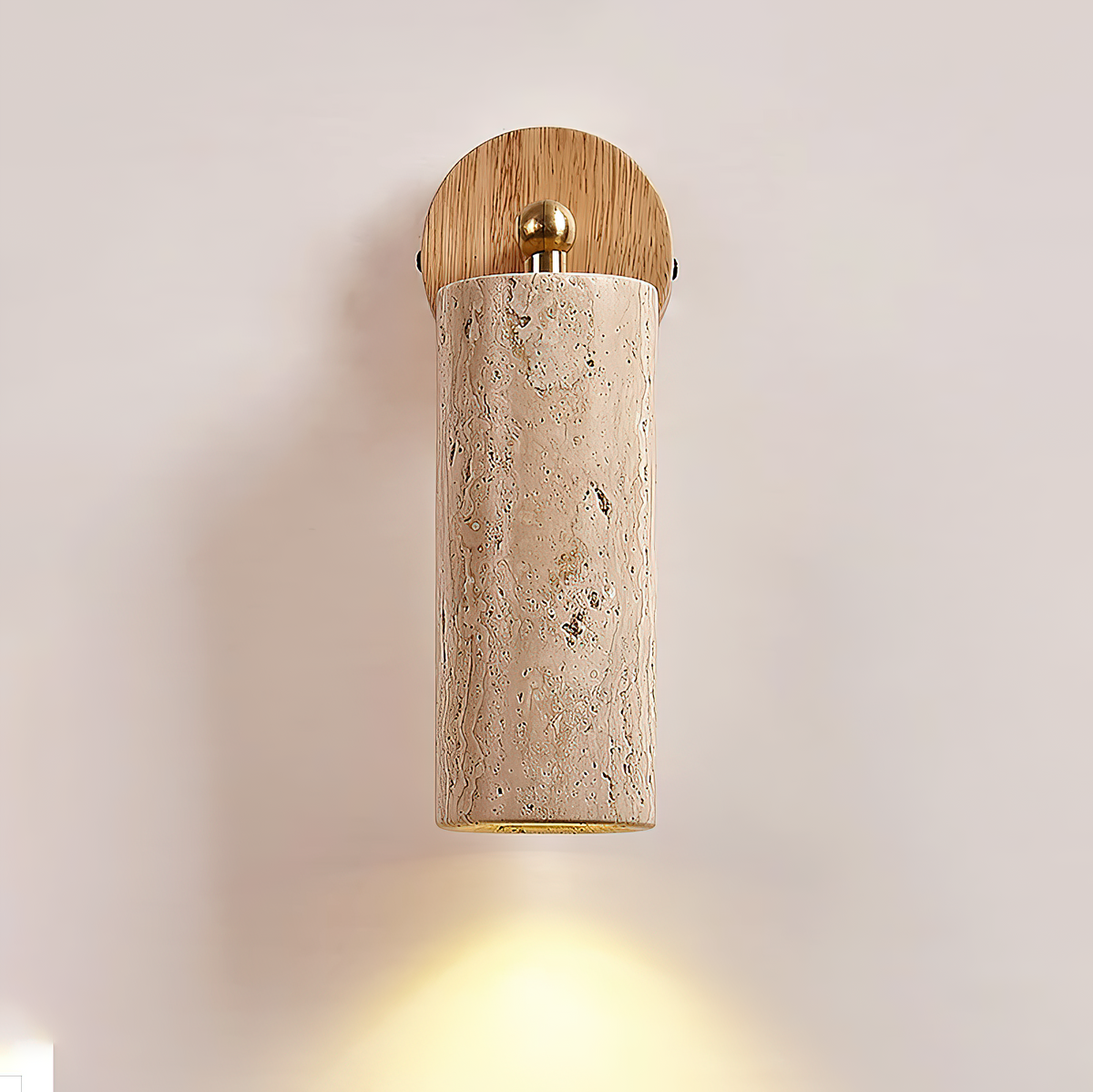Travertine Mireille Wall Lamp