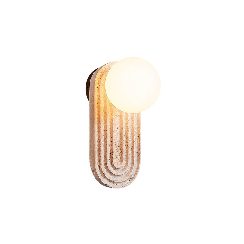 Trent Travertine Wall Lamp