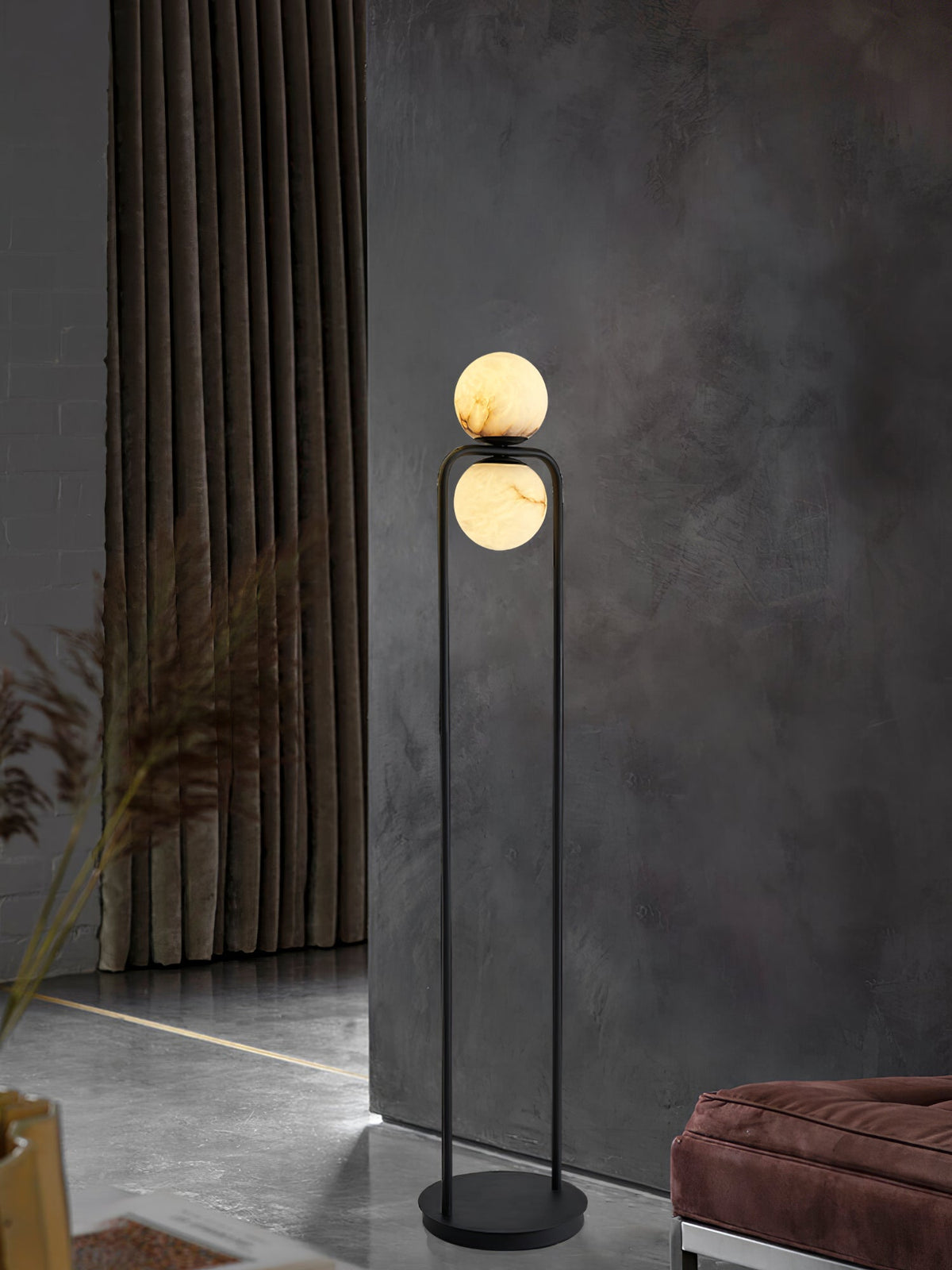 Tribeca Alabaster Floor Lamp