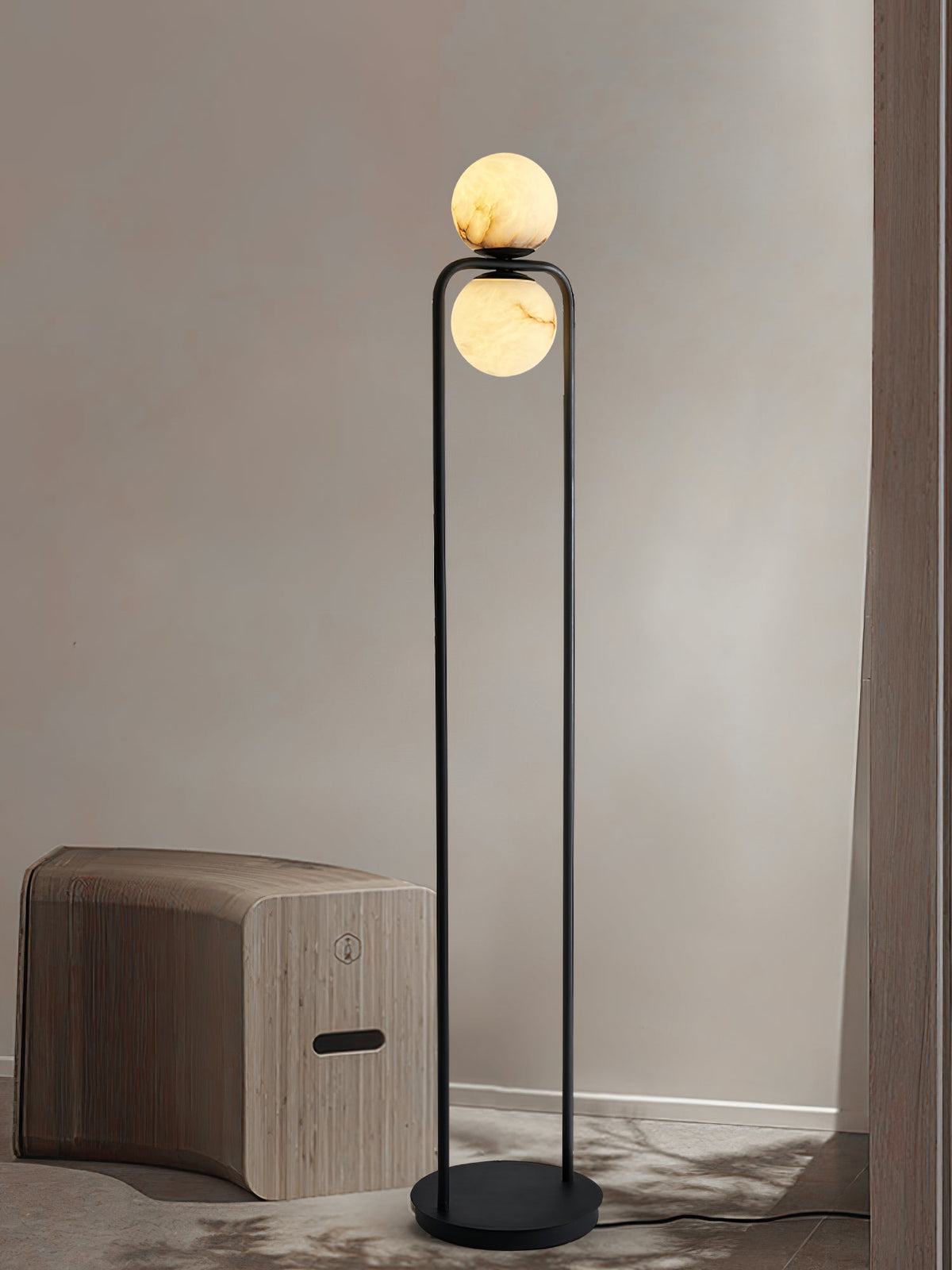 Tribeca Alabaster Floor Lamp