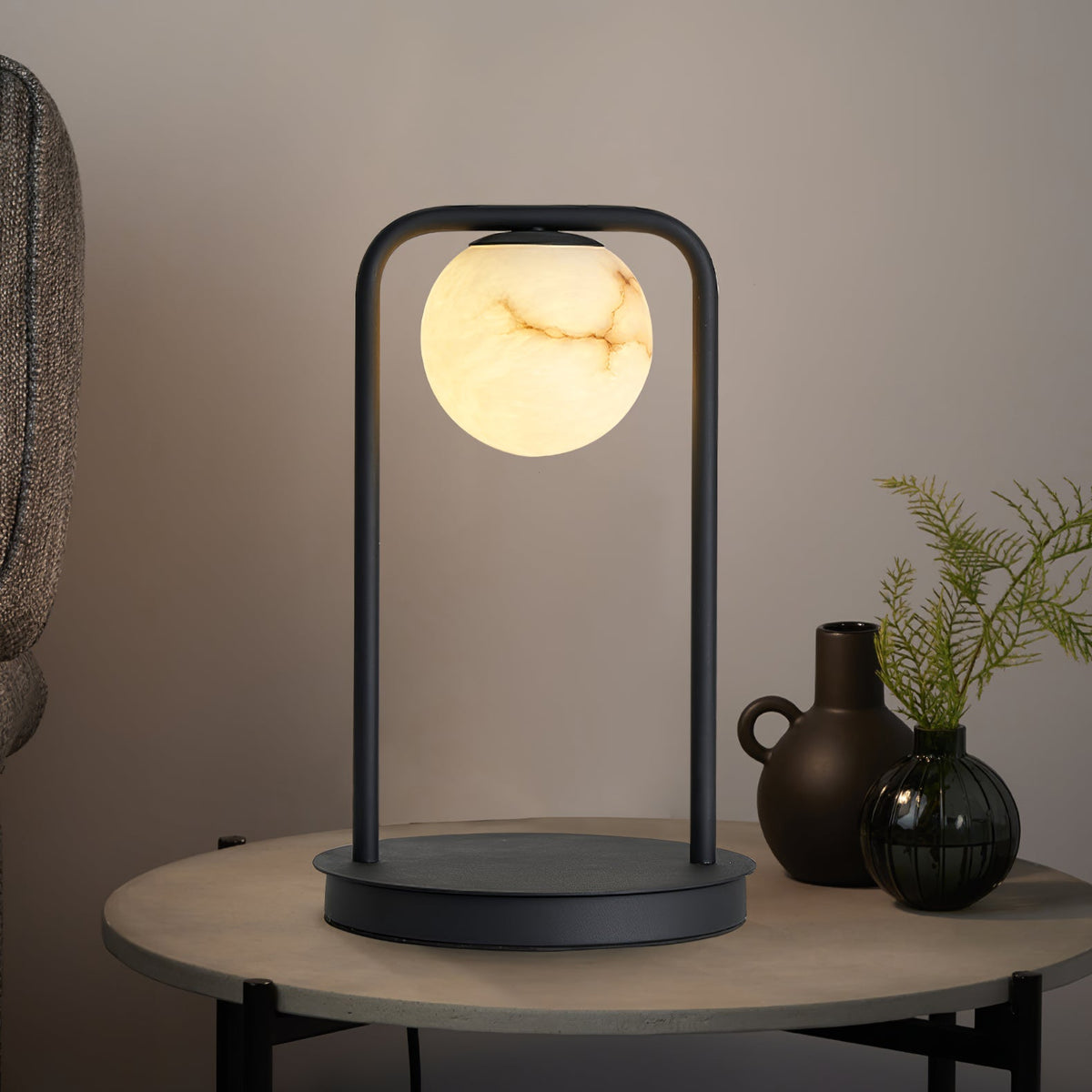 Tribeca Alabaster Table Lamp