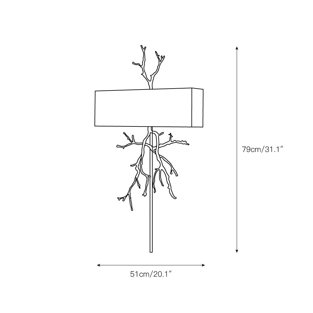 Twig Wall Lamp